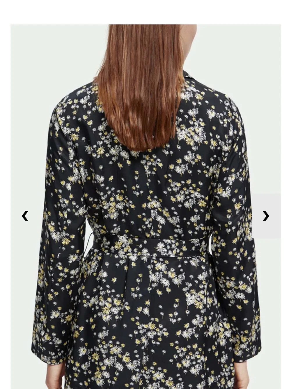 Nwt Scotch & Soda Blazer Printed Drapey Blazer dandelion black